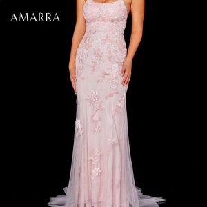 BRAND NEW pink prom dress